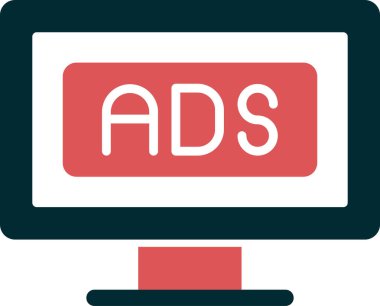 Renk vektörü biçiminde temel soyut reklam