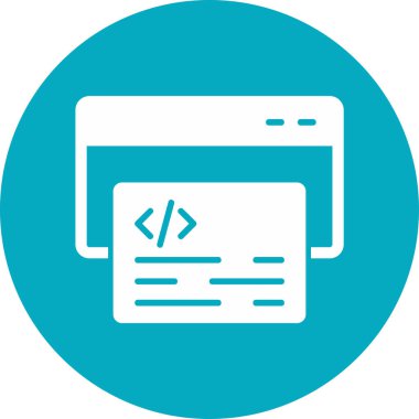 dosya biçimi HTML simgesi, vektör illüstrasyonu