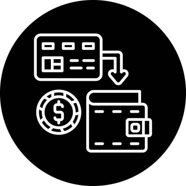 Aktar. Web simgesi basit illüstrasyon