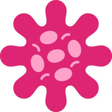 Rotavirüs web simgesi, vektör illüstrasyonu