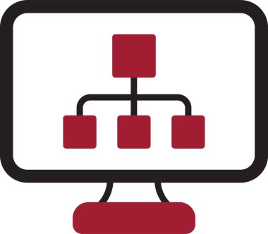 Web Yazılım simgesi, vektör illüstrasyonu