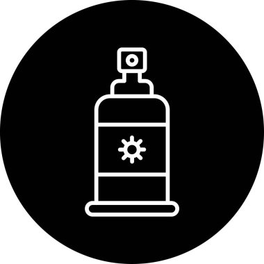 Hata Spreyi Web simgesi vektör illüstrasyonu