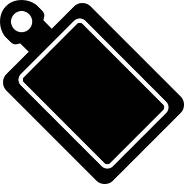 Kesme tahtası. vektör simgesi modern simgesi