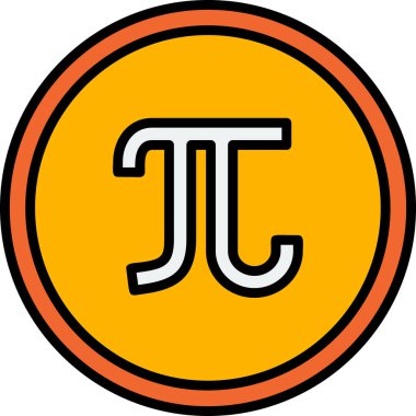 Sabit simge, vektör illüstrasyonu basit tasarım