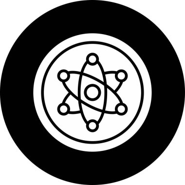 Bilim simgesinin vektör illüstrasyonu 