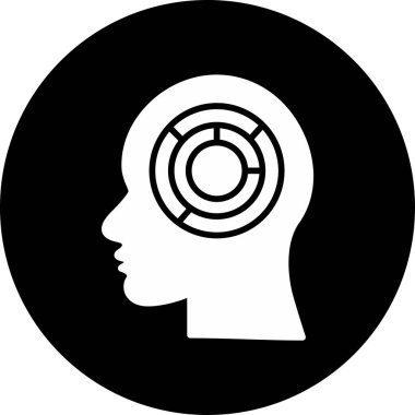 Labirent. Web simgesi basit illüstrasyon