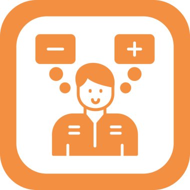 Fizibilite. Web simgesi vektör illüstrasyonu