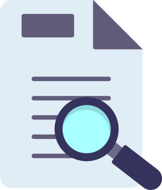 Basit Denetim simgesi. vektör illüstrasyonu