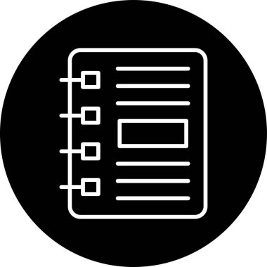 kitap simgesi, vektör illüstrasyonu basit tasarım