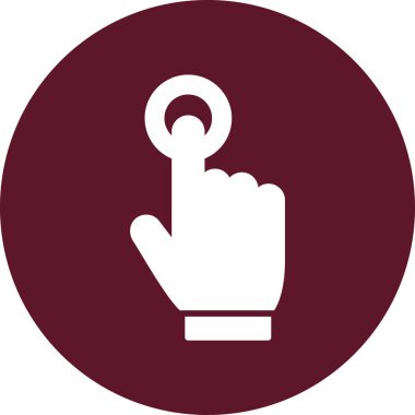 Çift vuruş. Web simgesi basit tasarım