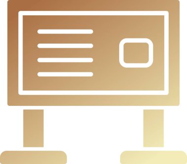 Web simgesi vektör illüstrasyonunu imzala