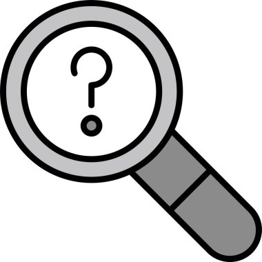 Ara. Web simgesi basit illüstrasyon 