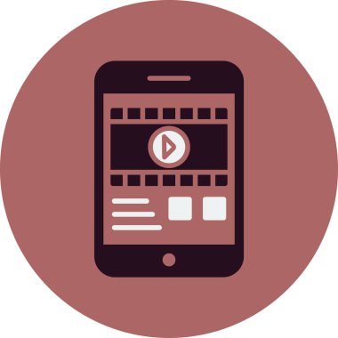 Bedava deneme. Web simgesi basit illüstrasyon 