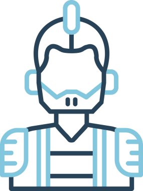 Süper kahraman avatarı. Kostüm giymiş bir adamın resmi