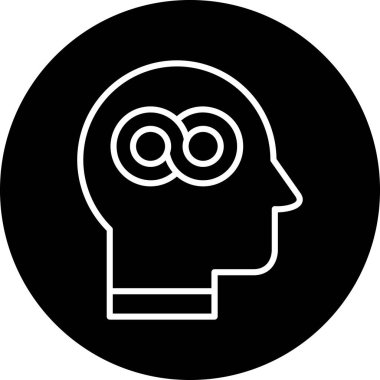 Felsefe web simgesi vektör illüstrasyonu