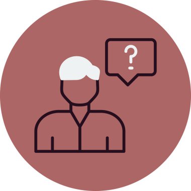 Yokluk simgesi vektör illüstrasyon tasarımı