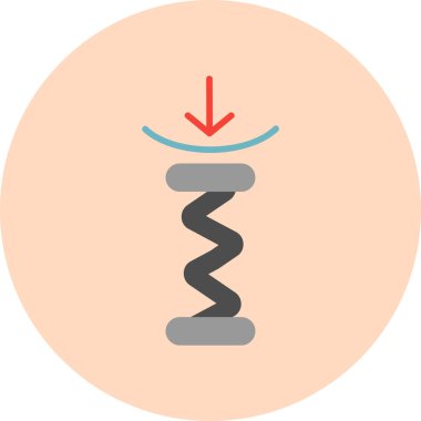 Bahar Simgesi, Beyaz Arkaplanda Vektör İllüstrasyonu 