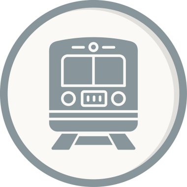 Web simgesi tren, illüstrasyon vektör  
