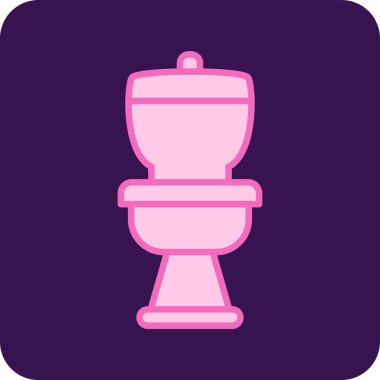 wc web simgesi vektör illüstrasyonu