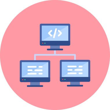 Web simgesi vektör illüstrasyonu