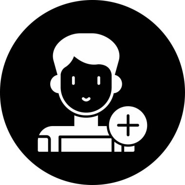 Sabırlı. Web simgesi basit illüstrasyon