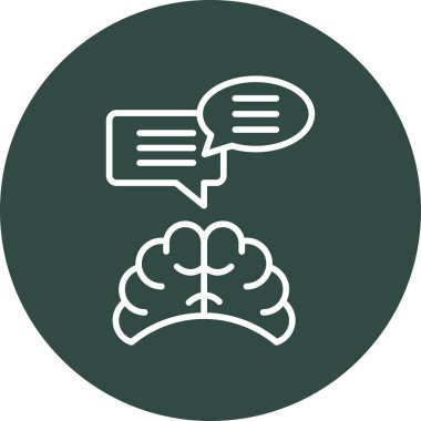 Diyalog baloncukları, iletişim konsepti, vektör illüstrasyonu