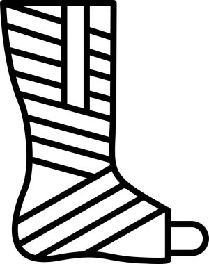 Kırık ağ simgesi vektör illüstrasyonu