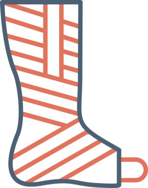 Kırık ağ simgesi vektör illüstrasyonu