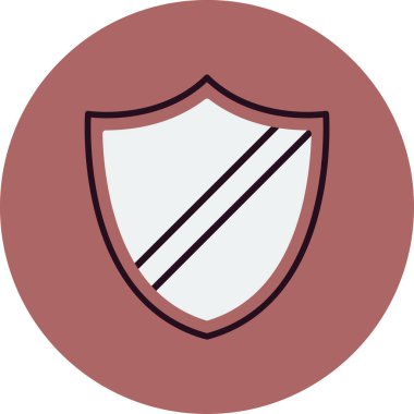 Antibakteriyel kalkan vektör çizimi