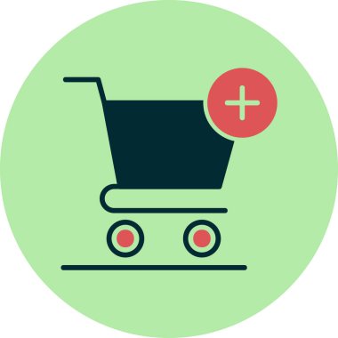 Web simgesi satın al, vektör illüstrasyonu