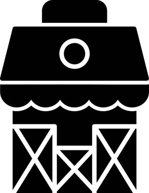 yiyecek ve içecek web vektör simgesi