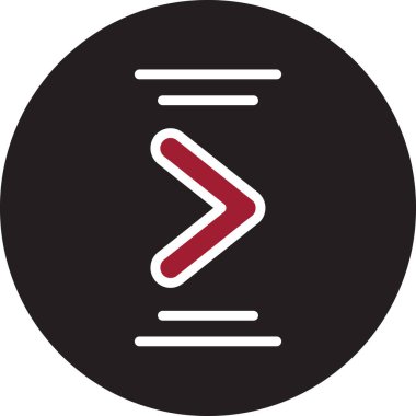 Basit oklar. Web simgesi illüstrasyonu