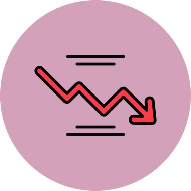 Basit oklar. Web simgesi illüstrasyonu