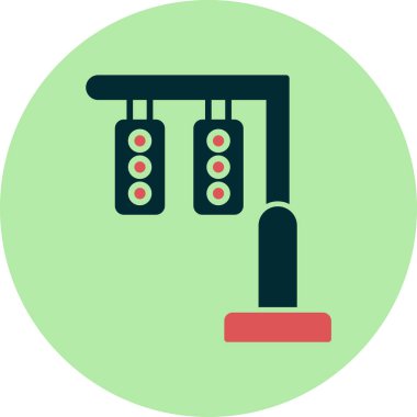 Trafik Işıkları Web simgesi çizimi