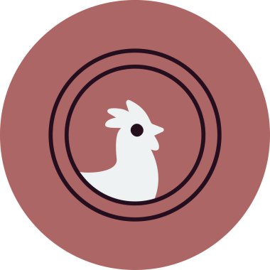 et ağ ikonu vektör illüstrasyonu