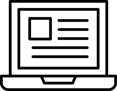 Platform. Web simgesi basit illüstrasyon