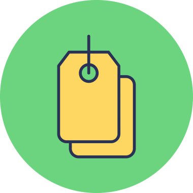 Fiyat etiketi vektör illüstrasyonu 