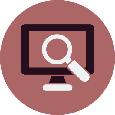 Doğrulama düz tasarım ikonu vektörü