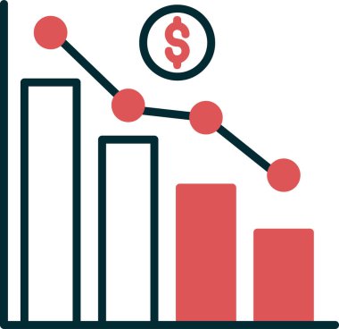 Durgunluk modern simgesinin vektör illüstrasyonu