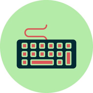 kaykay simgesi, vektör illüstrasyonu basit tasarım