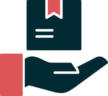 Basit ürün simgesi izole edilmiş arkaplan