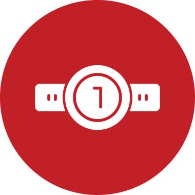 Kemer. Web simgesi basit illüstrasyon 