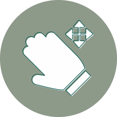 El simgesi, basit vektör çizim