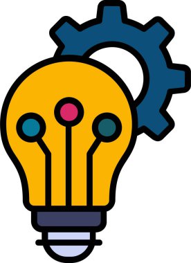 Yenilik. Web simgesi basit illüstrasyon