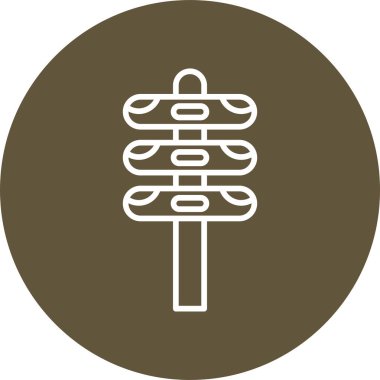 Banner web simgesi, illüstrasyon tasarımı 