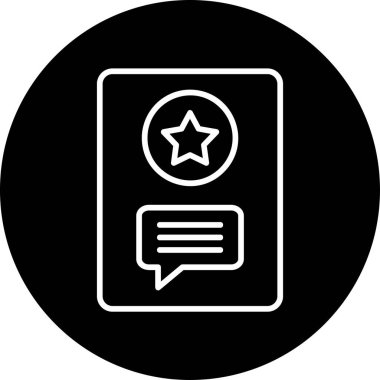 Basit karşılama simgesi vektör illüstrasyonu