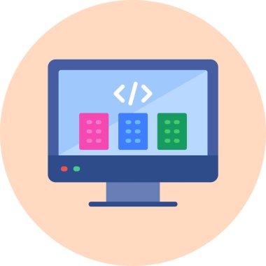 Framework icon vector illustration