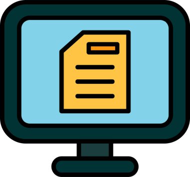 Basit Uygulama simgesi vektör illüstrasyon tasarımı