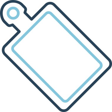 Kesme tahtası. vektör simgesi modern simgesi