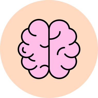 Zihinsel Sağlık ikonu konsept vektör çizimi